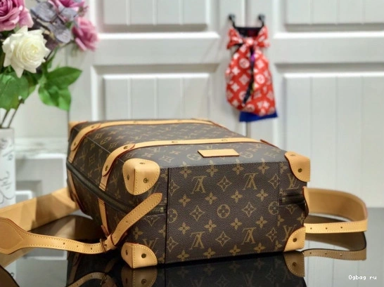 VUITTON BACKPACK SOFT TRUNK LOUIS PM 0806